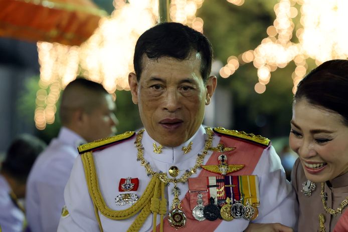De Thaise koning Vajiralongkorn