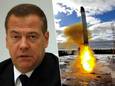 De Russische ex-president Dmitri Medvedev raadt de rechter aan "goed in de lucht te kijken".