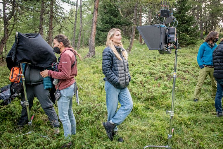 Vandermeersch en Van Groeningen schreven niet enkel samen het scenario, ze regisseren de film ook samen. Beeld Christophe De Muynck