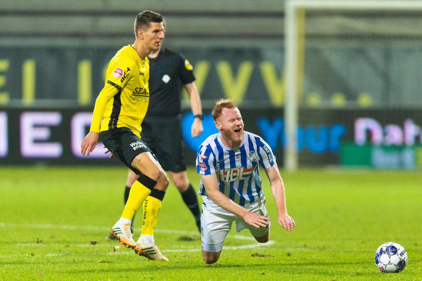 Jort van der Sande, spits van FC Eindhoven, sprak na de 2-0 nederlaag bij VVV-Venlo van een 'ongelukkig wedstrijdverloop'.