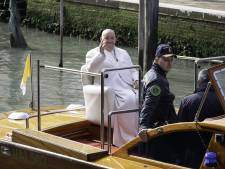 À Venise, le pape met en garde contre les dangers du surtourisme