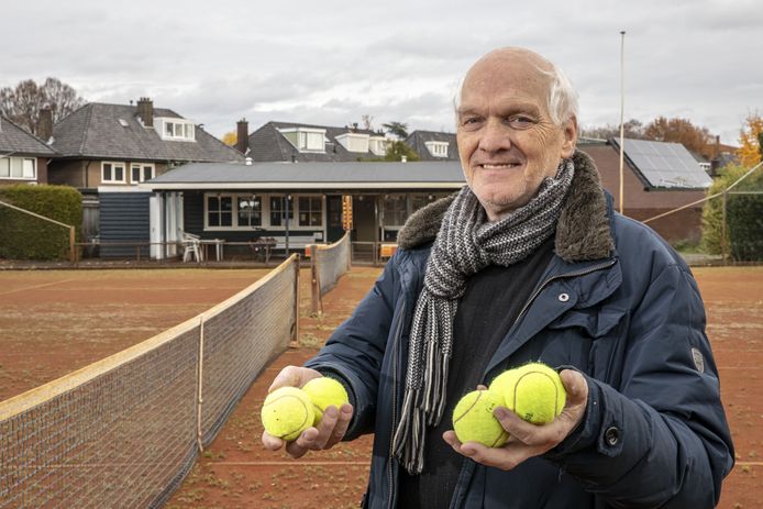 Gerard Steffens, de laatste voorzitter van Dikkers Tennis club.