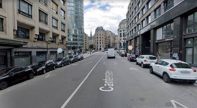 Le Cantersteen à Bruxelles réaménagé: le stationnement passe à la trappe