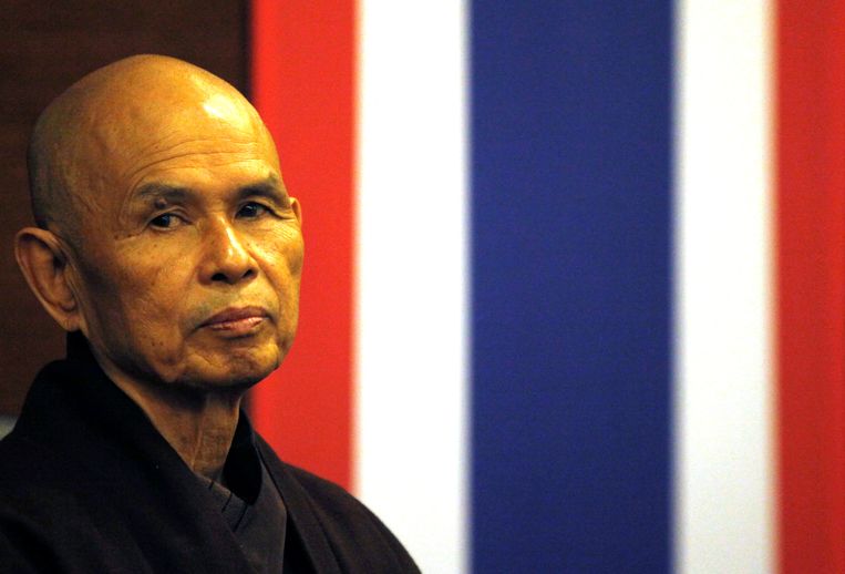 Thich Nhat Hanh in 2010. Beeld REUTERS
