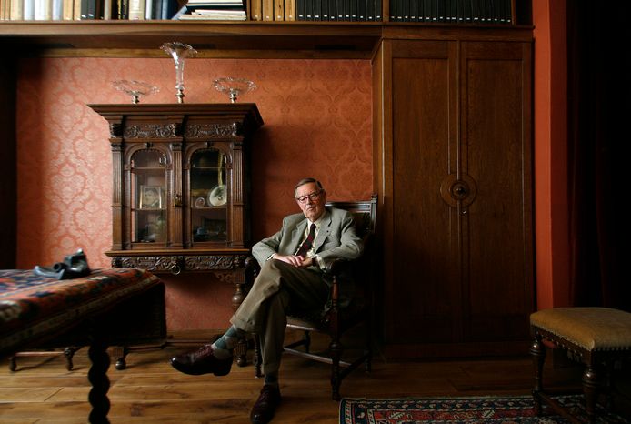 Jan Swinkels in 2009, bij zijn afscheid als voorzitter van de Stichting Industrieel Erfgoed Helmond.