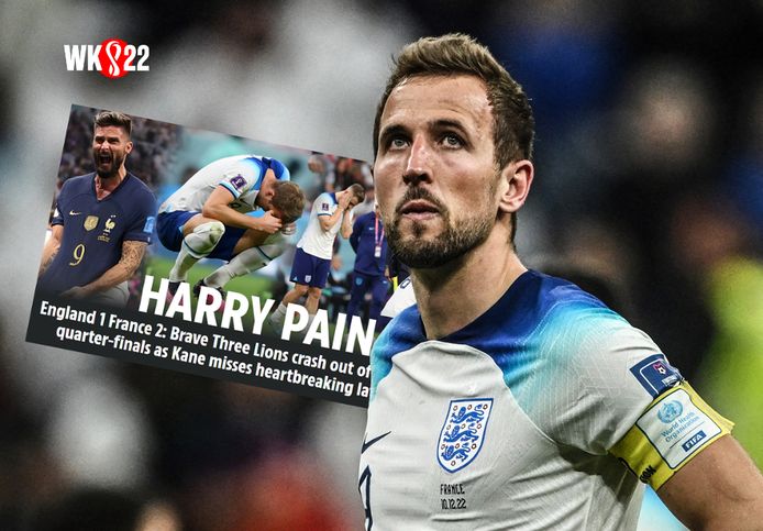 "Harry Pain" miste een cruciale strafschop tegen de Fransen.