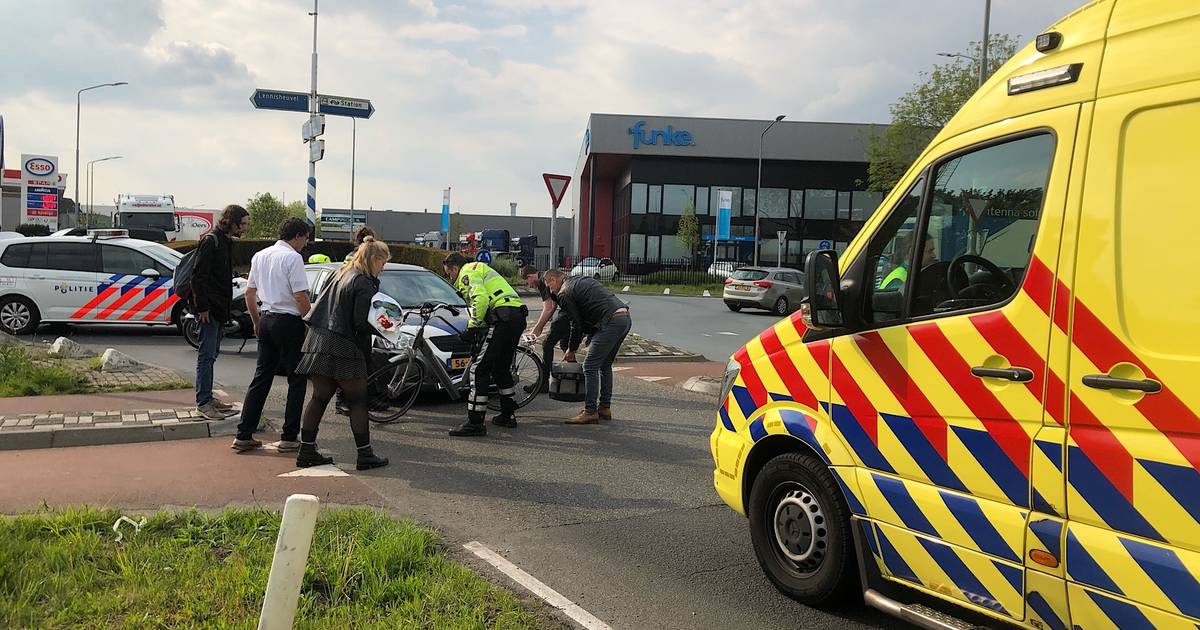 Verkeerschaos na ongeval bedrijventerrein Ladonk in Boxtel.