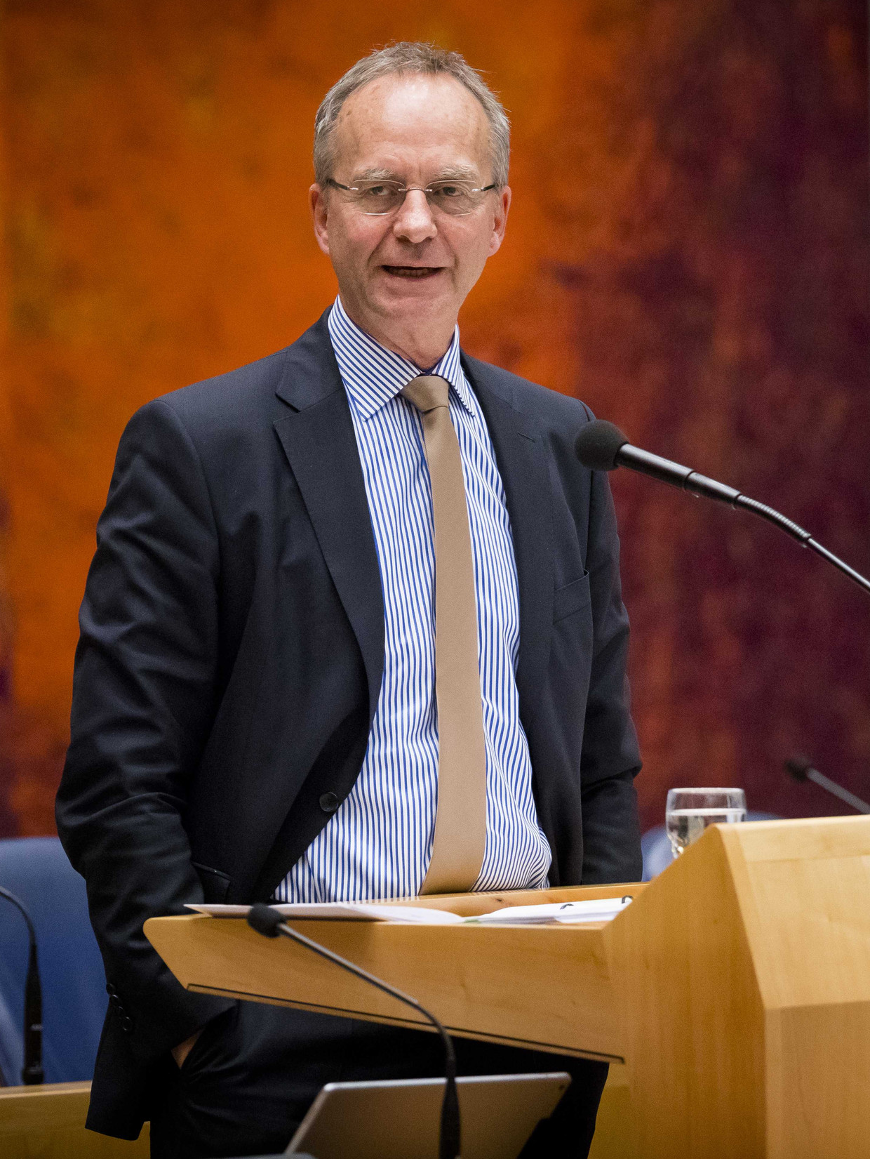 Minister Henk Kamp van economische zaken. Beeld ANP