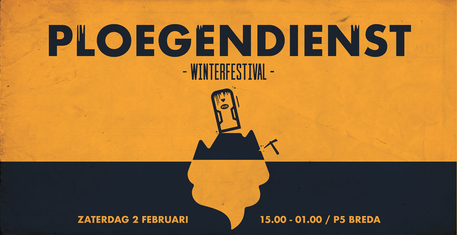 Winterfestival Ploegendienst gaat naar P5 bij Rat Verlegh Stadion