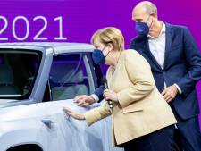 Merkel pleit voor CO2-vrije transportsector op grote autoshow