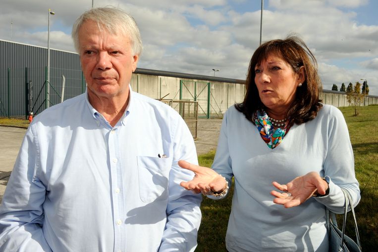 Jean Lambrecks met zijn partner Els Schreurs. Beeld Photo News