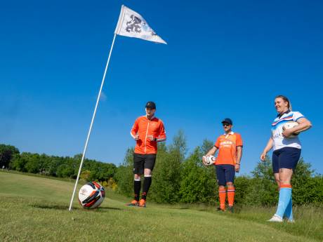 Amersfoortse Footgolf Society Club naar WK: ‘Bij footgolf gun je je tegenstanders veel meer een punt’