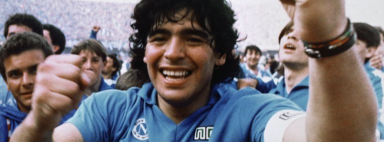 Diego Maradona in ‘Diego Maradona’ (2019).

 Beeld 