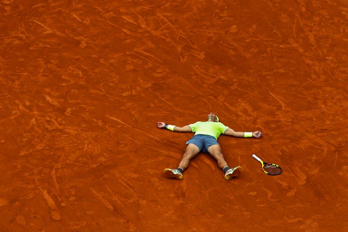 Rafael Nadal won in 2019 Roland Garros, de grand slam die nog voor september en oktober gepland staat.
