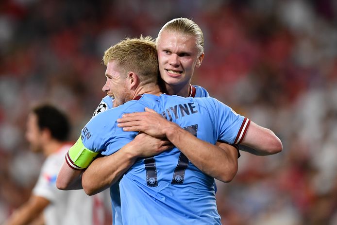 De Bruyne en Haaland hebben elkaar snel gevonden bij Man City.