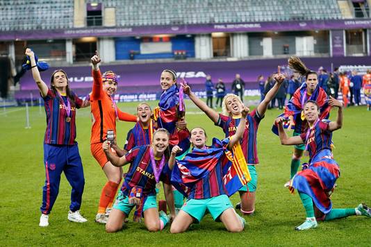 Lieke Martens Schittert In Finale Tegen Chelsea En Wint Champions League Met Fc Barcelona Buitenlands Voetbal Ad Nl