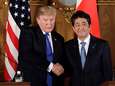Trump: "Japanse premier zou Noord-Koreaanse raketten uit lucht kunnen schieten... als hij Amerikaans wapentuig koopt"