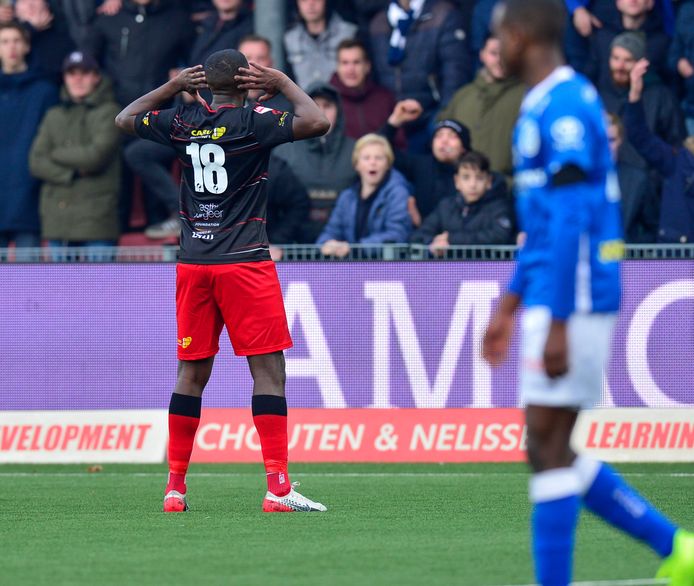 Ahmad Mendes Moreira, na zijn doelpunt tegen FC Den Bosch.