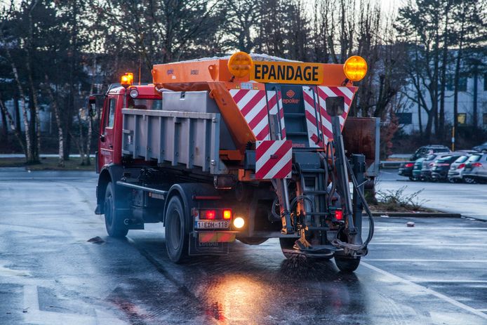 Er ligt voor dit winterseizoen 103.000 ton zout klaar om op wegen en fietspaden te strooien.