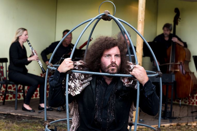 Tenor Jacques de Faber als Orlando. Beeld Lisa Maatjens