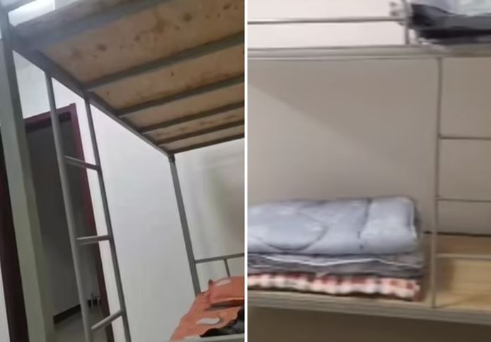 Le condizioni di vita nei campi di quarantena sono particolarmente misere.