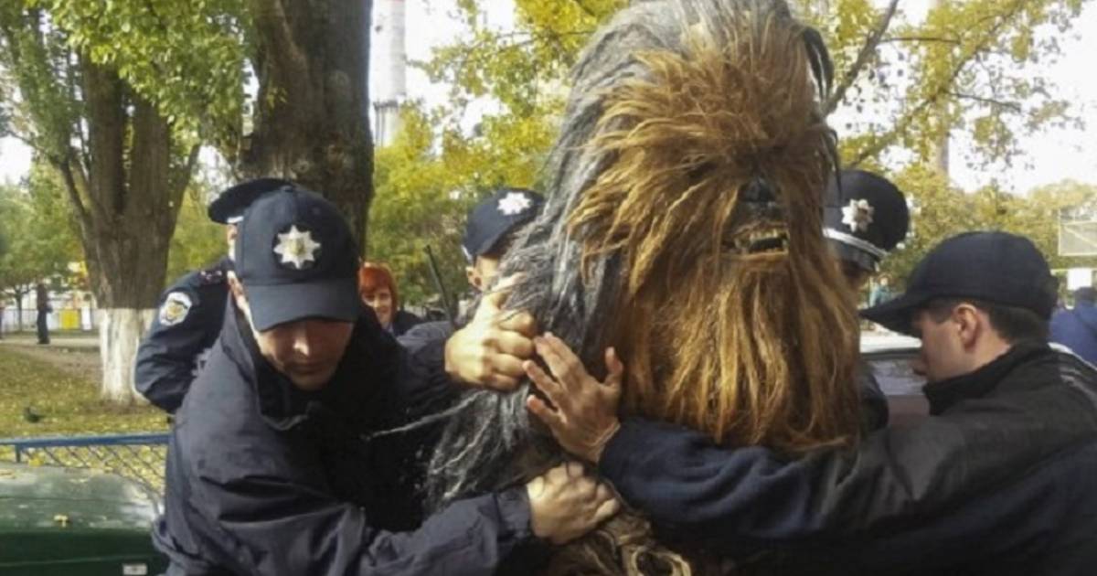 Verdienen voordeel metriek Chewbacca uit Star Wars in de boeien geslagen | Overig | bndestem.nl