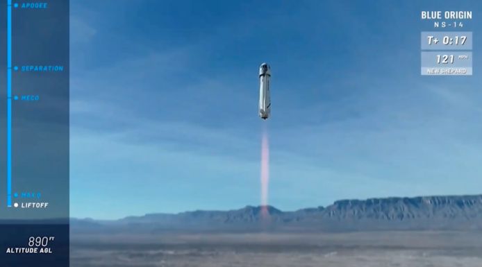 Une fusée de Blue Origin décolle pour la première fois depuis un accident  en 2022