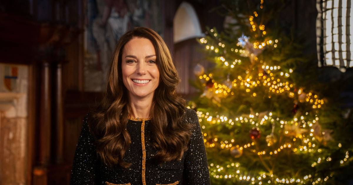 Guarda.  La principessa Kate celebra il primo emozionante Natale senza la regina |  Re
