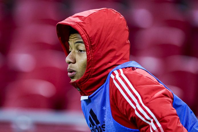 David Neres nog in zijn tijd als speler van Ajax.