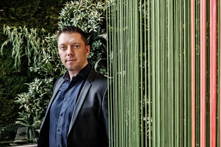 Bram Couwberghs, Defence & Intelligence Leader voor Microsoft West-Europa. Beeld Tim Dirven