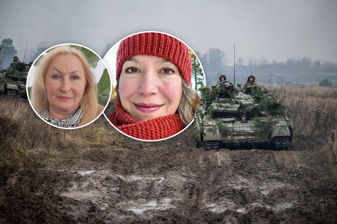 Tanja Hollak-Makarenko (geboren in Rusland maar verknocht aan Oekraïne) en Vladyslava Lisinenko (geboren in Oekraïne) vertellen over hoe zij de oorlogsdreiging ervaren.