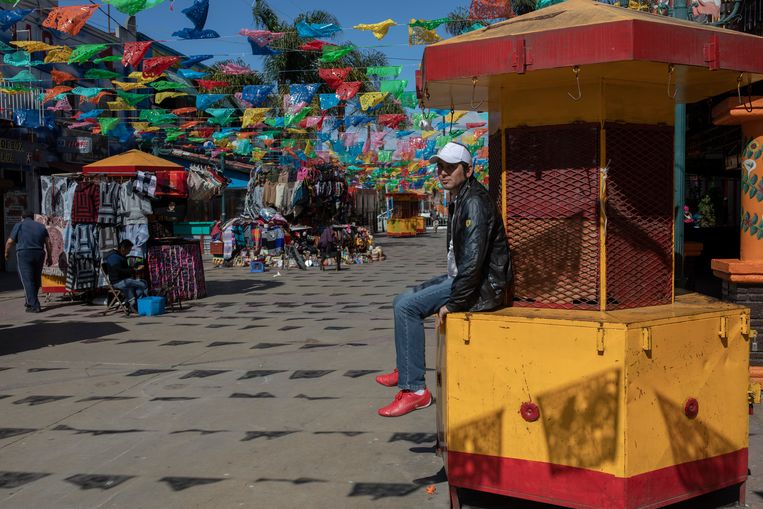 Wachten op toeristen. Beeld Alejandro Cegarra