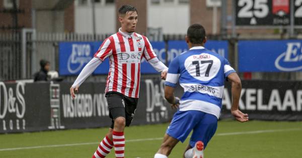 Levi Bouwense beleeft in Overijssel Sparta-primeur