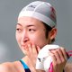 Na acute leukemie maakt Japanse zwemster Ikee emotionele rentree