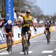 Van Aert sprint voorbij Van der Poel en Pogacar in de E3 Saxo Classic