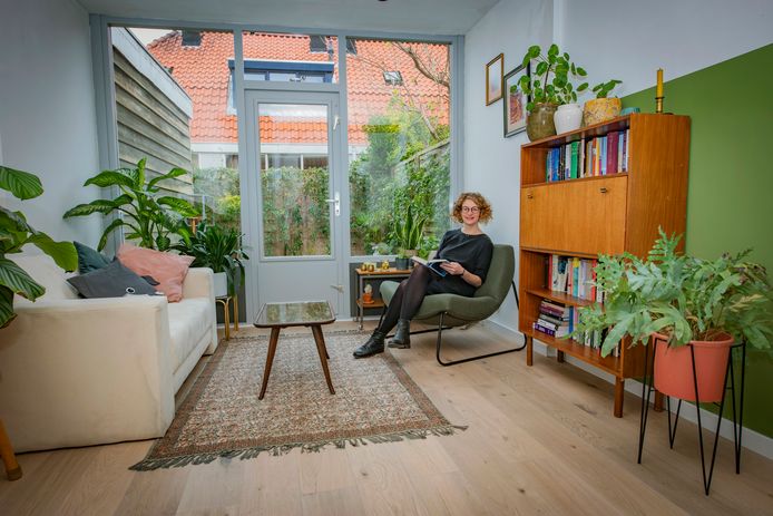 De woning van Yumke Kaptein van binnen en van buiten.