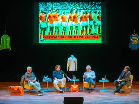 Terugblik in het theater op WK’74 met Willem van Hanegem en de gebroeders Van de Kerkhof