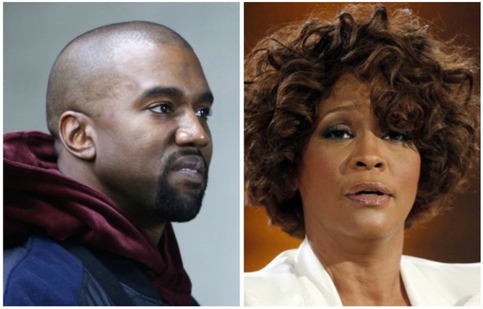 Kanye West koopt foto van Whitney Houstons met drugs gevulde badkamer.