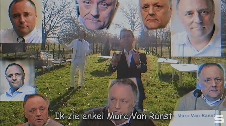 ‘Weet je dat we zelfs getwijfeld hebben om dat filmpje over Marc Van Ranst online te zetten? En plots was het all over the place. Het ging zo hard dat YouTube de cijfers niet kon bijhouden.’ Beeld Humo