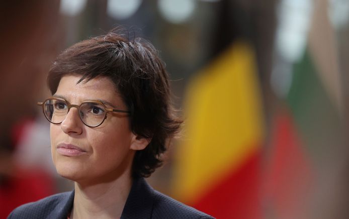 Belgisch minister van Energie Tinne Van Der Straeten (Groen)