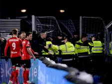 Elf aanhoudingen na rellen bij FC Eindhoven - Helmond Sport