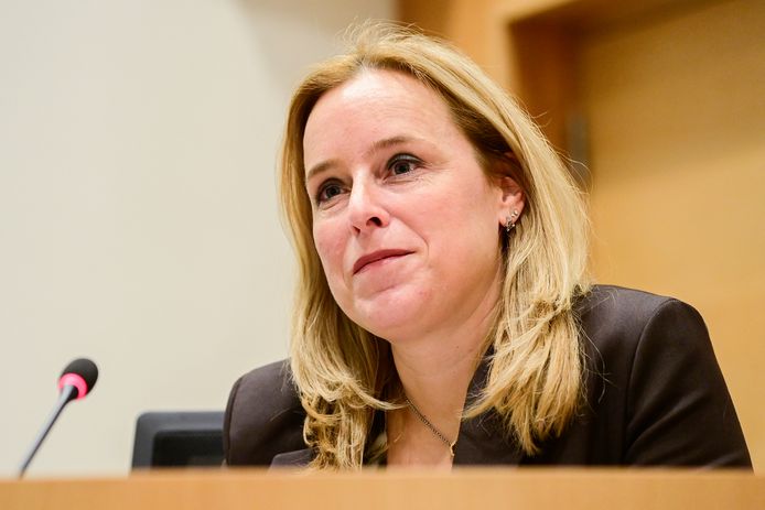 Staatssecretaris voor Begroting Eva De Bleeker.