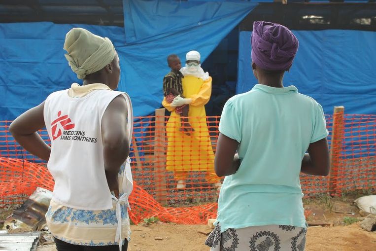 Het is al de negende keer dat ebola uitbreekt in Congo, maar het is de eerste keer dat er ook een geval in stedelijk gebied bevestigd is. Beeld ANP Pers Support