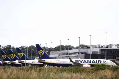 Opnieuw tientallen vluchten geschrapt in Charleroi door staking cabinepersoneel Ryanair