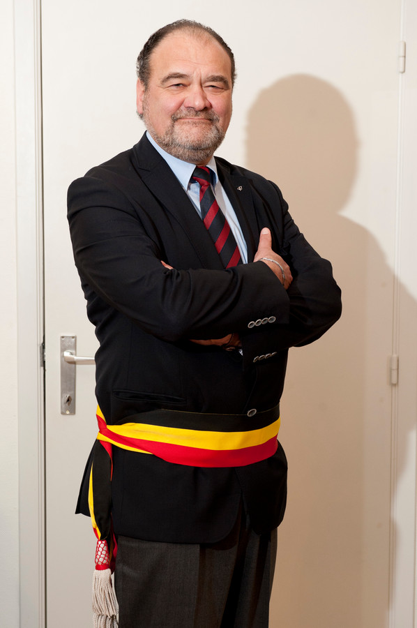 Burgemeester Guido Langendries in 2012