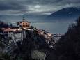 De stad Locarno, aan de Zwitserse kant van het Lago Maggiore.