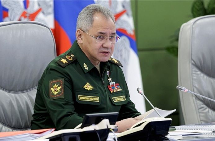 De Russische minister van Defensie Sergei Sjojgoe.