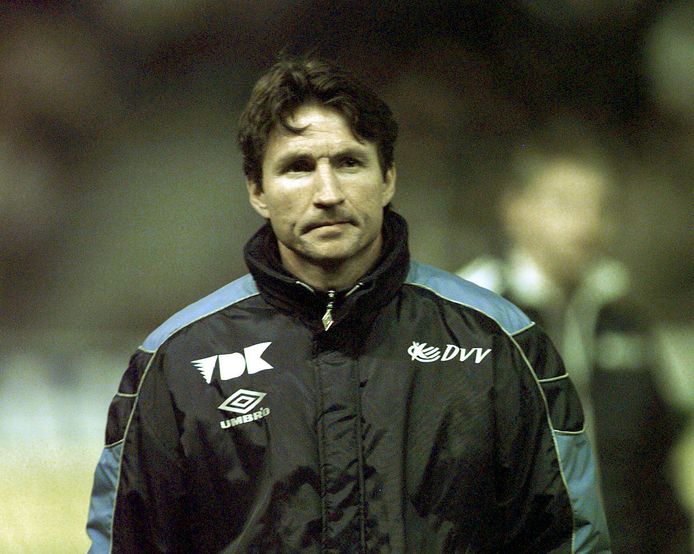Trond Sollied begin 2000, als coach van AA Gent.