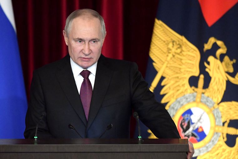 President Poetin. Beeld AP