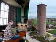 De watertoren in Uppel herbergt de privéwoonvertrekken van Job Beijer en zijn gezin, maar ook een verdieping voor vergaderingen, werkoverleg, voorstellingen en feestjes.